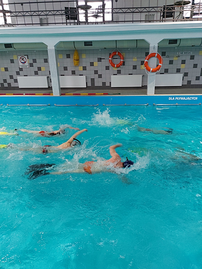 Hokej pod wodą Walenie Siemianowice Śląskie Trening 11 III 2023